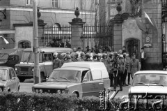 3.05.1982, Warszawa, Polska.
Niezależna demonstracja na Starym Mieście, zorganizowana przez podziemne struktury 