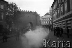 3.05.1982, Warszawa, Polska.
Niezależna demonstracja na Starym Mieście, zorganizowana przez podziemne struktury 