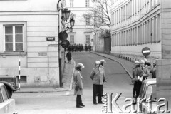 3.05.1982, Warszawa, Polska.
Niezależna demonstracja na Starym Mieście, zorganizowana przez podziemne struktury 