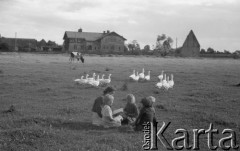 1949, Jędrzejów k/Grodkowa, Polska.
Obóz Społeczny dla dzieci.
Fot. Kazimierz Seko, zbiory Ośrodka KARTA
 
