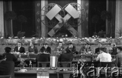 18.06.1951, Sosnowiec, Polska.
Konferencja Międzynarodowego Komitetu Administracyjnego Zrzeszenia Związków Zawodowych Górników.
Fot. Kazimierz Seko, zbiory Ośrodka KARTA
 
