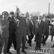 16.09.1967, Sosnowiec, Polska.
Odsłonięcie Pomnika Czynu Rewolucyjnego, w środku Edward Gierek i Władysław Gomułka.
Fot. Kazimierz Seko, zbiory Ośrodka KARTA
 
