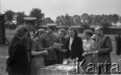 Lata 50-te, Śląsk, Polska.
Zawody strzeleckie.
Fot. Kazimierz Seko, zbiory Ośrodka KARTA
