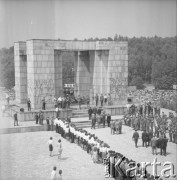 Czerwiec 1966, Góra św. Anny, Polska.
Uroczystości upamiętniające powstania śląskie. Manifestacja na Górze św. Anny.
Fot. Kazimierz Seko, zbiory Ośrodka KARTA
