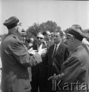 Czerwiec 1966, Góra św. Anny, Polska.
Uroczystości upamiętniające powstania śląskie. Manifestacja na Górze św. Anny.
Fot. Kazimierz Seko, zbiory Ośrodka KARTA
