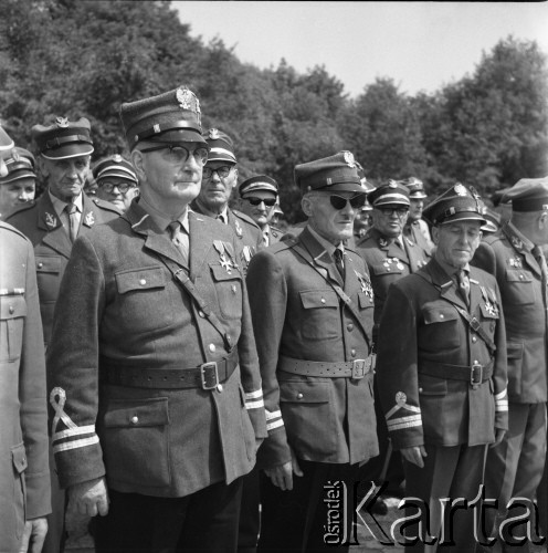 Czerwiec 1966, Góra św. Anny, Polska.
Uroczystości upamiętniające powstania śląskie. Manifestacja na Górze św. Anny.
Fot. Kazimierz Seko, zbiory Ośrodka KARTA
