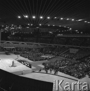 17-20.06.1975, Katowice, Polska.
Spotkanie Edwarda Gierka i prezydenta Francji Valerego Giscard d'Estaing w Hali Widowiskowo-Sportowej 