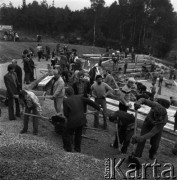 1979, brak miejsca, Polska.
Czyn partyjny w ośrodku wypoczynkowym kopalni 