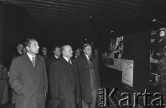 17.04.1978, Oświęcim-Brzezinka, Polska.
Muzeum Auschwitz-Birkenau, otwarcie bloku z ekspozycją poświęconą martyrologii Żydów.
Fot. Kazimierz Seko, zbiory Ośrodka KARTA
