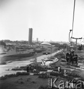 15.06.1969, Chorzów, Polska
Park Kultury i Wypoczynku, wyciąg krzesełkowy.
Fot. Jarosław Tarań, zbiory Ośrodka KARTA [69-467]
 
