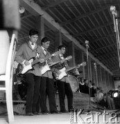 Wrzesień 1962, Warszawa, Polska.
Koncert zespołu 