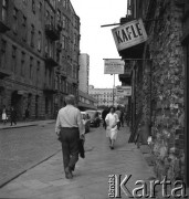 07.08.1967, Warszawa, Polska.
Ulica Próżna.
Fot. Jarosław Tarań, zbiory Ośrodka KARTA [67-145]
 
