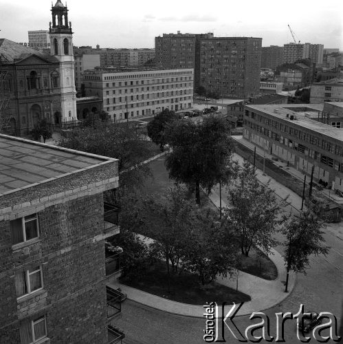 07.08.1967, Warszawa, Polska.
Plac Grzybowski.
Fot. Jarosław Tarań, zbiory Ośrodka KARTA [67-145]
 
