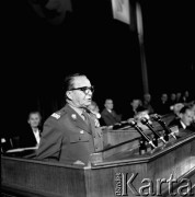 19-20.09.1969, Warszawa, Polska.
Marszałek Michał Rola-Żymierski na kongresie Związku Bojowników o Wolnośc i Demokrację.
Fot. Jarosław Tarań, zbiory Ośrodka KARTA [69-13]
 
