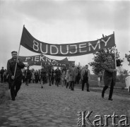 Wrzesień 1969, Warszawa, Polska.
Prace społeczne 