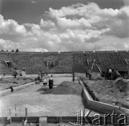 1.07.1969, Warszawa, Polska.
Przebudowa stadionu 