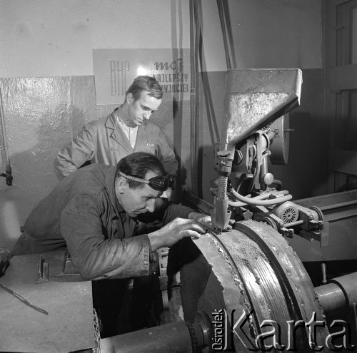 17.04.1969, Katowice, Polska
Szkoła spawaczy przy hucie 