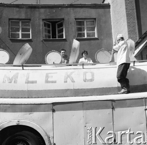 7.08.1969, Warszawa, Polska.
Wytwórnia lodów 
