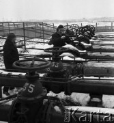 30.01.1969, Warszawa, Polska.
Rozdzielnia gazu.
Fot. Jarosław Tarań, zbiory Ośrodka KARTA [69-202]
 
