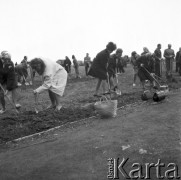 Wrzesień 1969, Warszawa, Polska.
Prace społeczne pod patronatem 