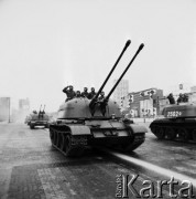 20.07.1969, Warszawa, Polska.
XXV-o lecie PRL, defilada wojskowa.
Fot. Jarosław Tarań, zbiory Ośrodka KARTA [69-120]
 
