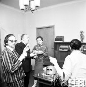 18.01.1970, Warszawa, Polska.
Spotkanie pracowników 