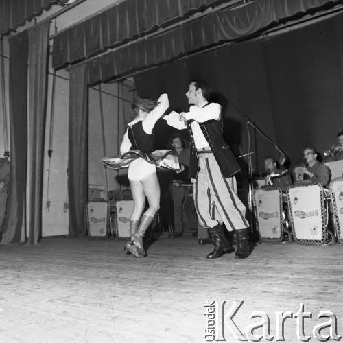 Wrzesień 1970, Warszawa, Polska.
Występ Reprezentacyjnego Zespołu Wojska Polskiego 