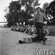 Lipiec 1970, Sanniki, Polska
 Pałacyk w Sannikach, 