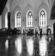 31.07.1971, Malbork, Polska
 Zamek Krzyżacki - wnętrza.
 Fot. Jarosław Tarań, zbiory Ośrodka KARTA [71-20]
   
