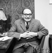 Marzec 1971, Warszawa, Polska.
Stefan Wiechecki 