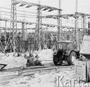 08.06.1971, Kozienice, Polska
 Rozdzielnia prądu elektrycznego.
 Fot. Jarosław Tarań, zbiory Ośrodka KARTA [71-119]
   
