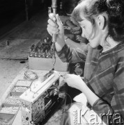 Wrzesień 1971, Dzierżoniów, Polska
Zakłady Radiowe 