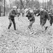 3.04.1972, Warszawa, Polska. okolice, Polska
 Śmingus-dyngus z 