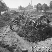 31.08.1972, Warszawa, Polska.
 Wisłostrada w budowie.
 Fot. Jarosław Tarań, zbiory Ośrodka KARTA [72-136]
   
