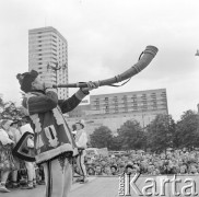 28.05.1972, Warszawa, Polska.
 Cepeliada, występy zespołów ludowych.
 Fot. Jarosław Tarań, zbiory Ośrodka KARTA [72-174]
   
