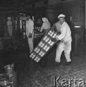 Marzec 1972, Warszawa - Targówek, Polska
Zakłady Mleczarskie.
Fot. Jarosław Tarań, zbiory Ośrodka KARTA [72-200]
 
