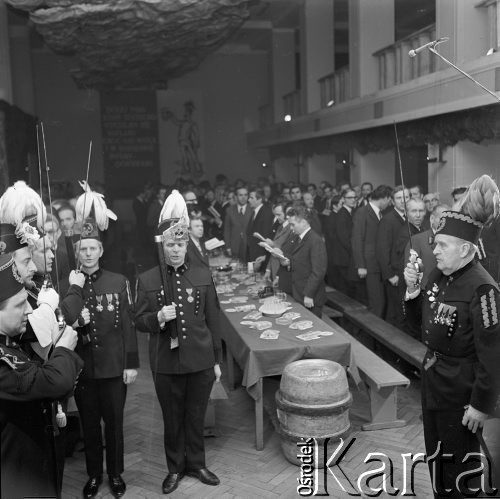 17.12.1973, Warszawa, Polska.
 Święto górnicze - 