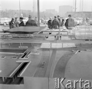 26.03.1973, Warszawa, Polska.
 Makieta budowanego Dworca Centralnego.
 Fot. Jarosław Tarań, zbiory Ośrodka KARTA [73-16]
   
