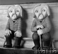 16.10.1973, Warszawa, Polska.
Rzeźby z szopki.
Fot. Jarosław Tarań, zbiory Ośrodka KARTA [73-173]
 
