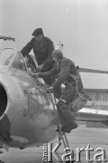 21.08.1973, Dęblin, Polska
 Wyższa Oficerska Szkoła Lotnicza.
 Fot. Jarosław Tarań, zbiory Ośrodka KARTA [73-158]
   
