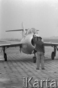 21.08.1973, Dęblin, Polska
 Wyższa Oficerska Szkoła Lotnicza.
 Fot. Jarosław Tarań, zbiory Ośrodka KARTA [73-158]
   
