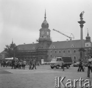 18.07.1974, Warszawa, Polska.
Odbudowa Zamku Królewskiego.
Fot. Jarosław Tarań, zbiory Ośrodka KARTA [74-120]
 
