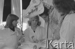 13.12.1974, Olsztyn, Polska
Studenci Akademii Rolniczej podczas zajęć.
Fot. Jarosław Tarań, zbiory Ośrodka KARTA [74-104]
 
