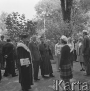 4.10.1974, Warszawa, Polska.
 Uniwersytet Warszawski, immatrykulacja roku akademickiego z udziełem Piotra Jaroszewicza.
 Fot. Jarosław Tarań, zbiory Ośrodka KARTA [74-139]
   
