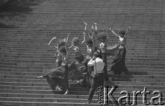 17.06.1974, Warszawa - Powiśle, Polska.
Zespół Taneczny 