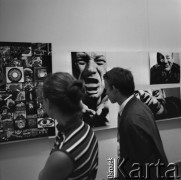 Lipiec 1974, Warszawa, Polska.
Galeria Zachęta, wystawa fotograficzna 