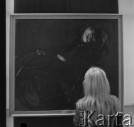 Lipiec 1974, Warszawa, Polska.
Galeria Zachęta, wystawa malarstwa pt. 