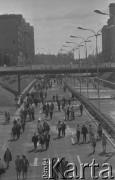 22.07.1974, Warszawa, Polska.
Otwarcie Trasy Łazienkowskiej.
Fot. Jarosław Tarań, zbiory Ośrodka KARTA [74-213]
 
