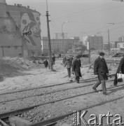 1.04.1974, Warszawa, Polska.
Przebudowa śródmiejskiego węzła komunikacyjnego.
Fot. Jarosław Tarań, zbiory Ośrodka KARTA [74-237]
 
