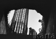 27.01.1975, Warszawa, Polska.
Dworzec Centralny w budowie.
Fot. Jarosław Tarań, zbiory Ośrodka KARTA [75-36]
 
